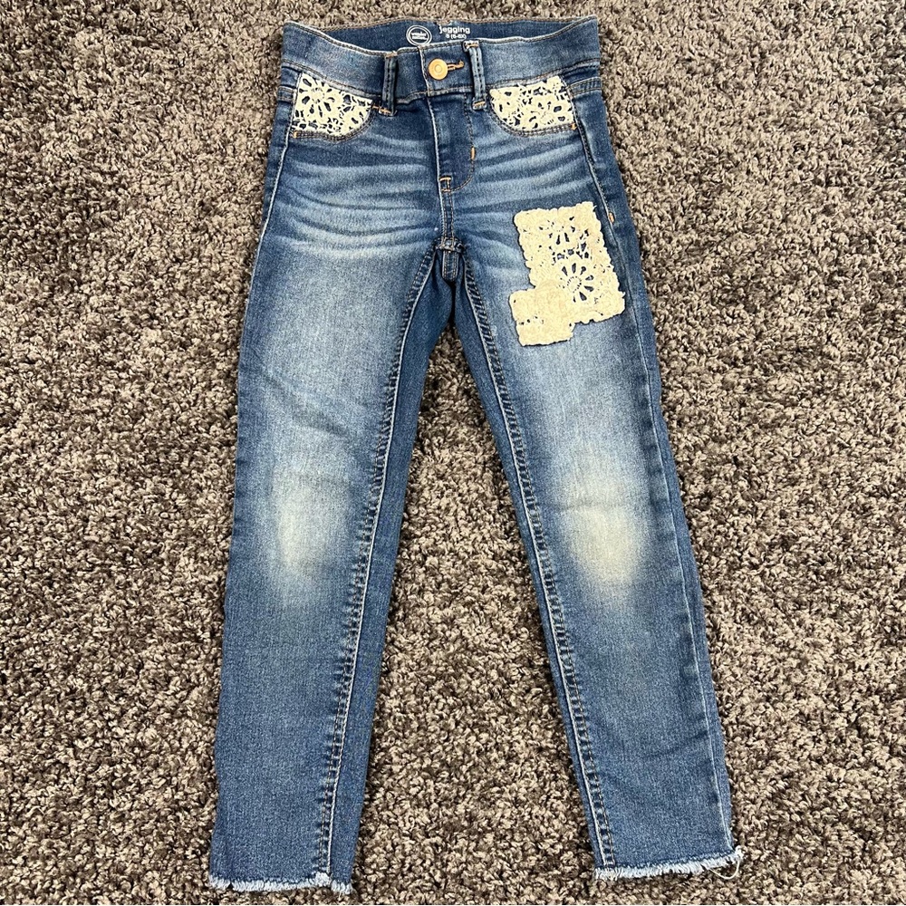 Wonder Nation Girls 6/6x Jeans Skinny